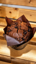Muffin triple chocolat