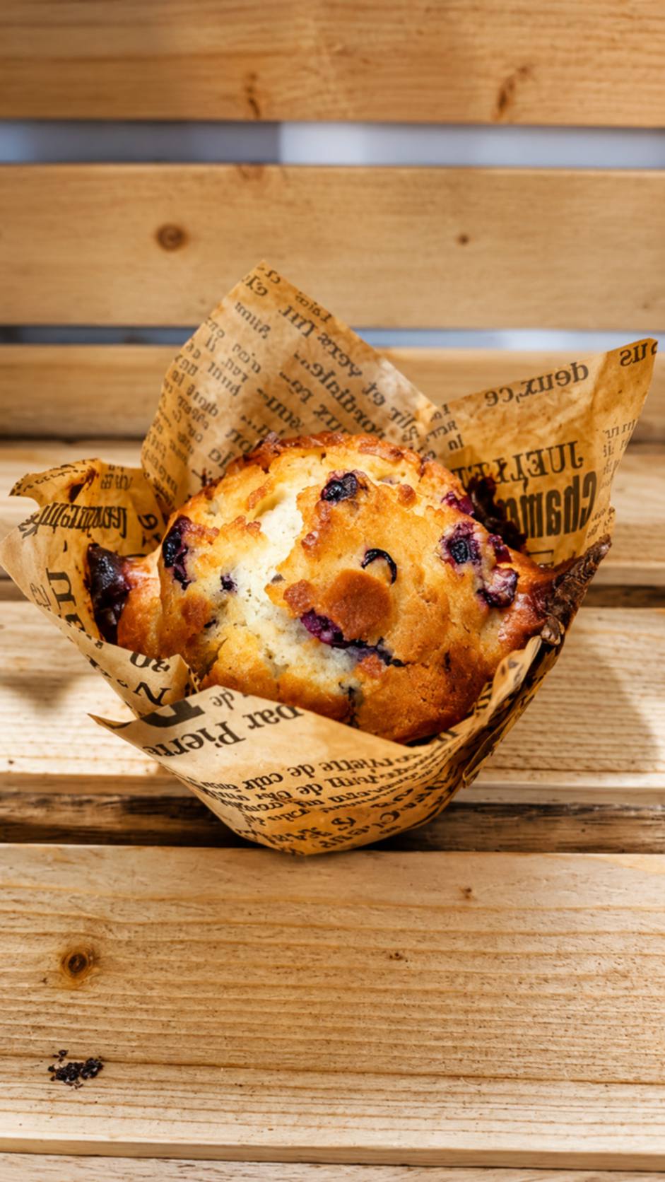 Muffin aux bleuets